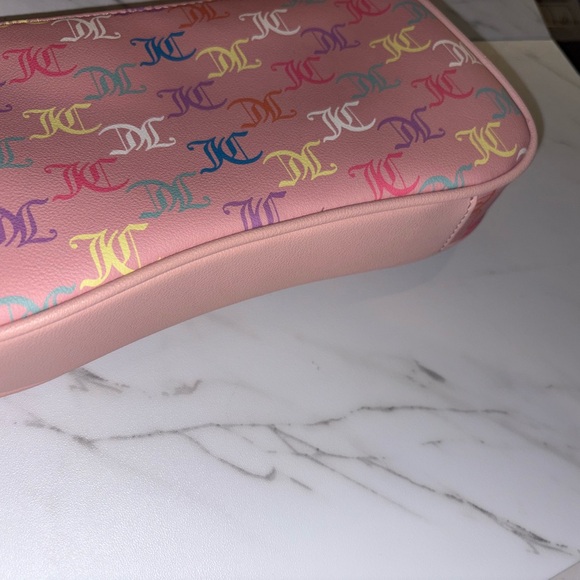 Juicy couture for the girls shoulder bag purse- pink multi pink diamond - Picture 3 of 11